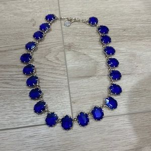 Kendra Scott blue stone necklace